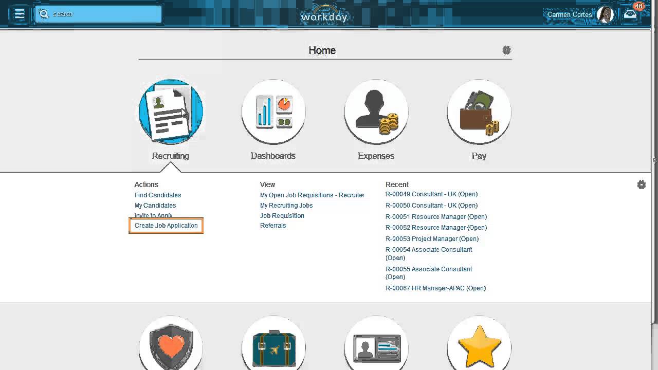 Recruiting Worklet Overview