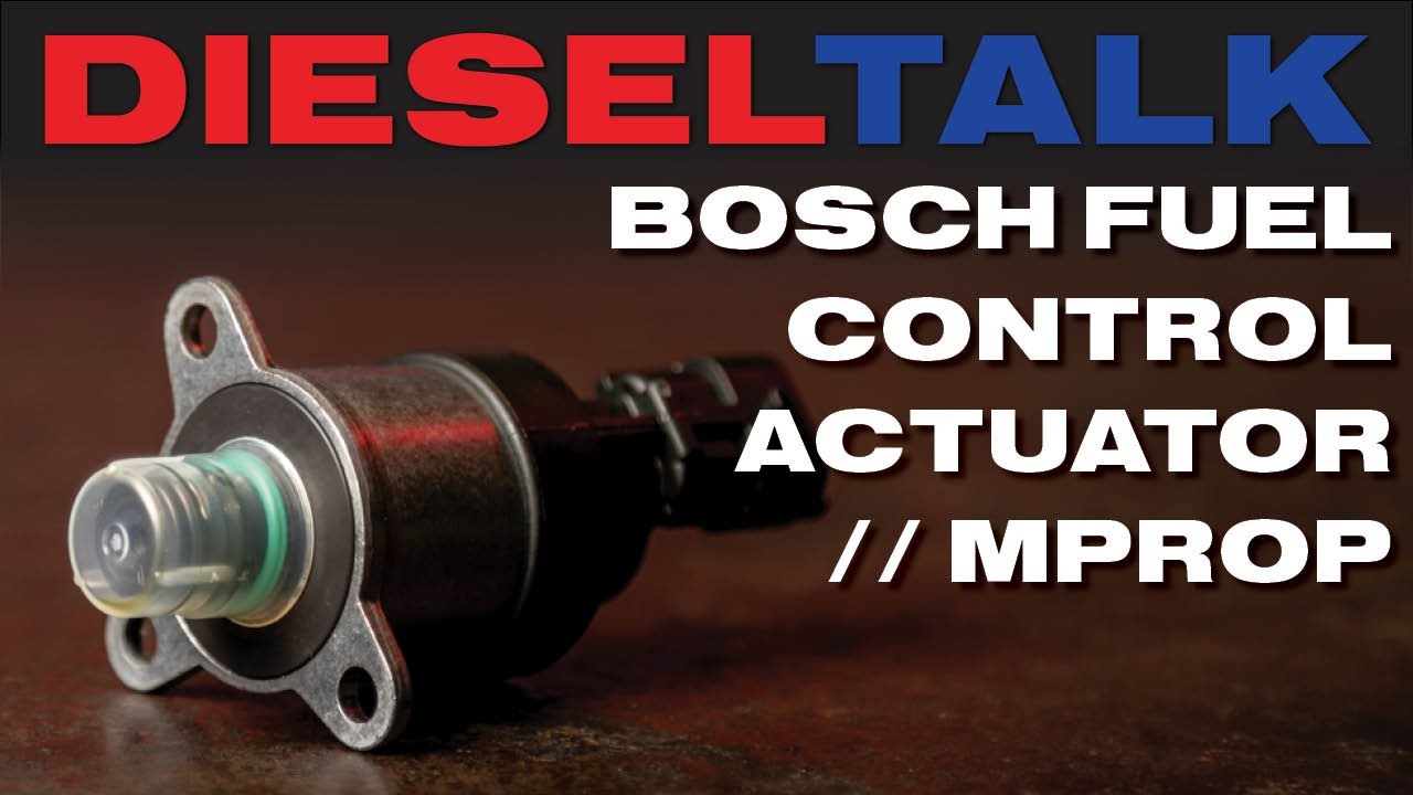Diesel Talk | Исполнительный механизм управления подачей топлива Bosch // MPROP