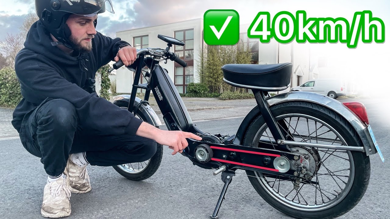 Piaggio Ciao auf 40km/h bringen [mit wenigen Teilen] + 115ccm Prima Update