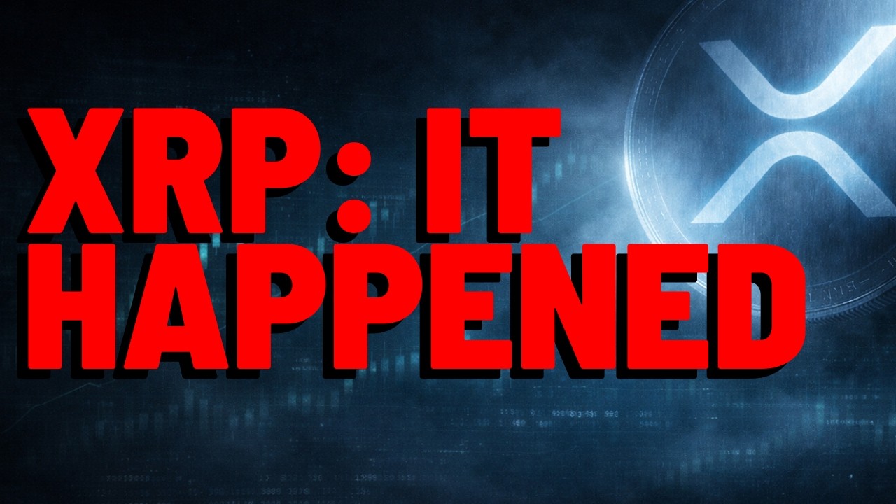 XRP: ЭТО СЛУЧИЛОСЬ