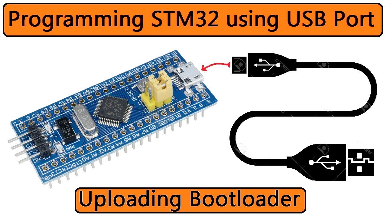 Загрузчик STM32 | Программирование STM32F103C через USB-порт