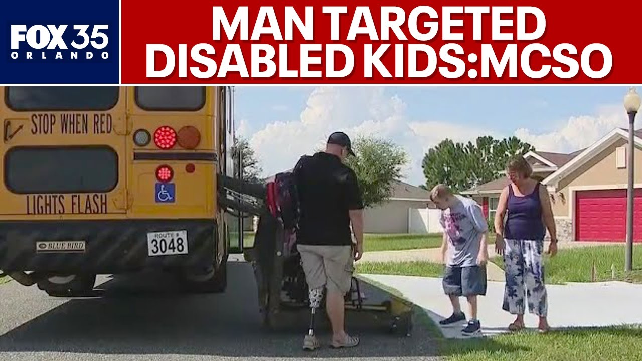 Florida man used cameras to target sprinklers at disabled kids headed to school, deputies say