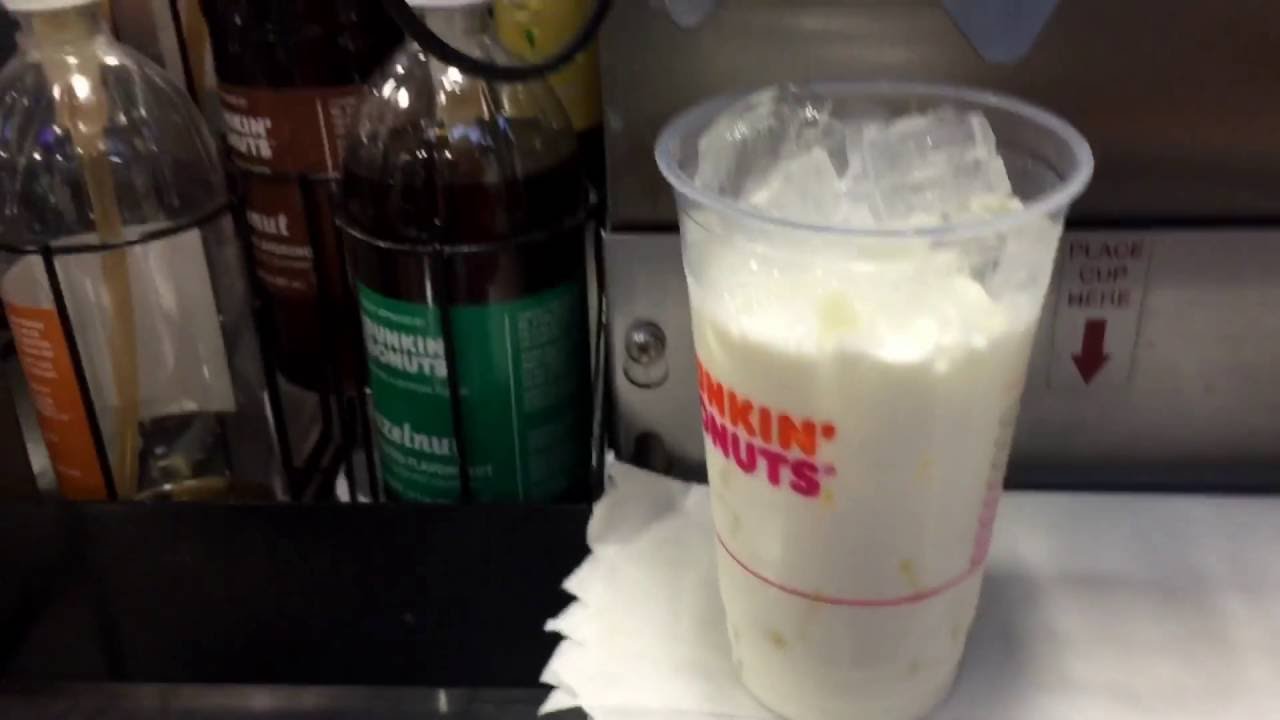 Как приготовить ледяной латте в Dunkin Donuts: 101-й курс от профессионала