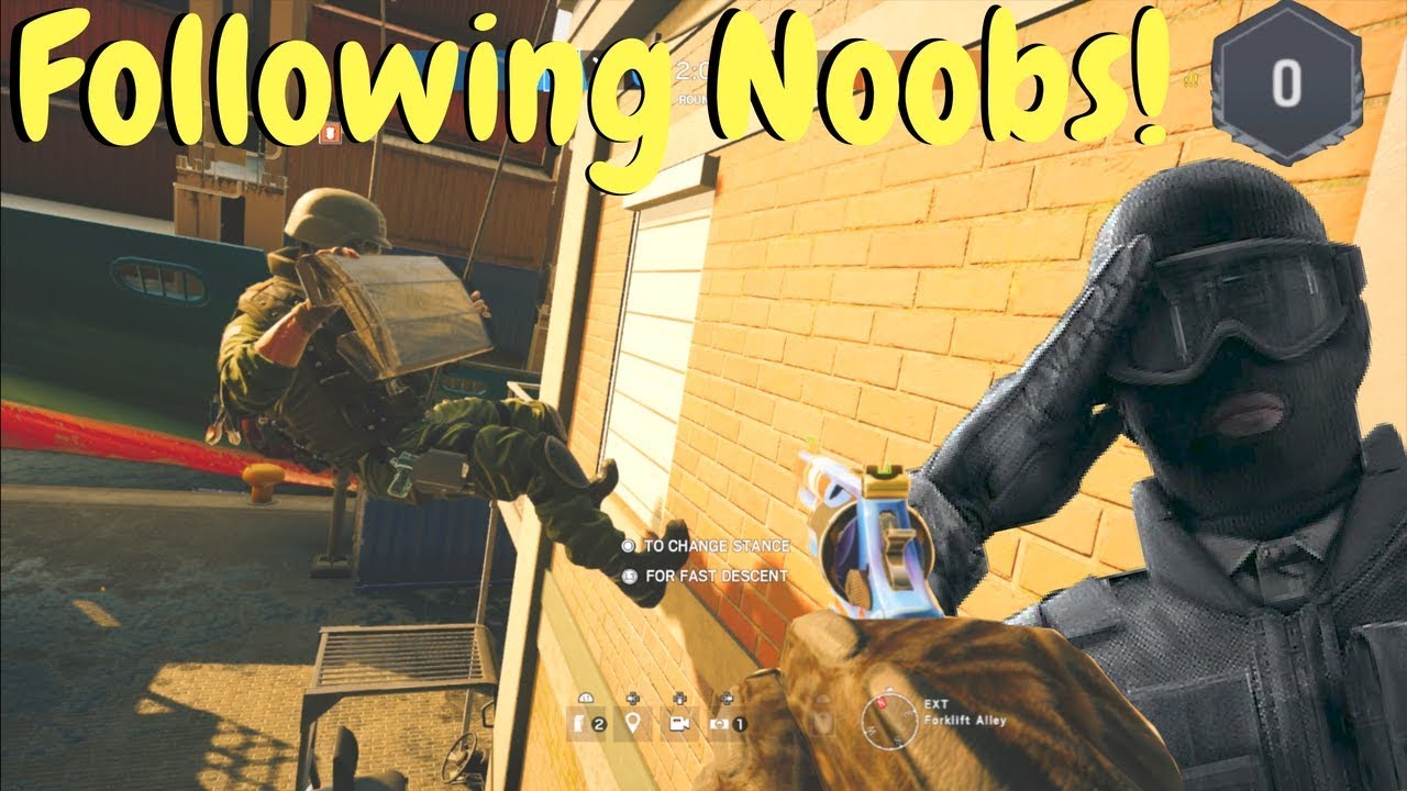 Noob Hunting in Rainbow Six Siege