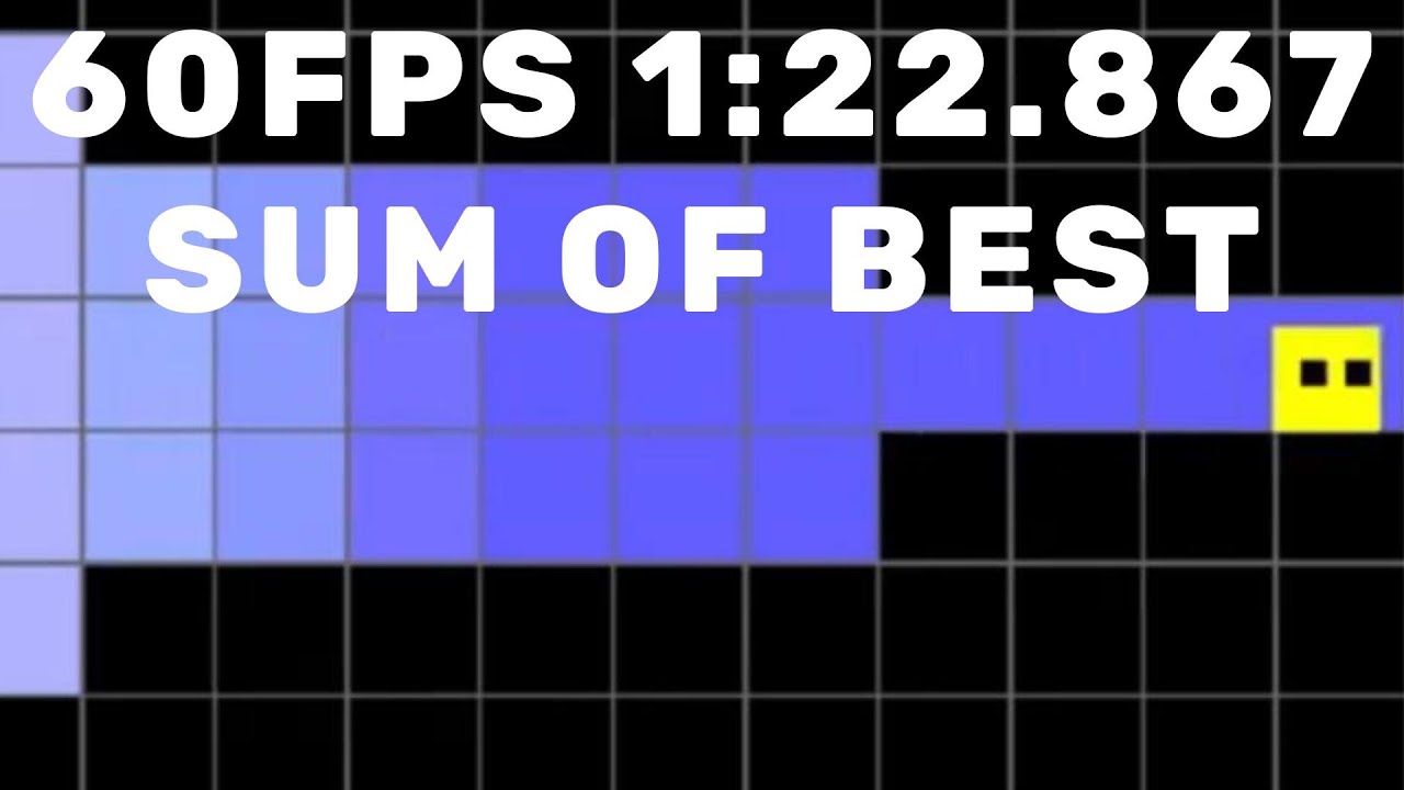 Maze Any% 60fps 1:22.867 Sum of Best (FASTEST EVER)