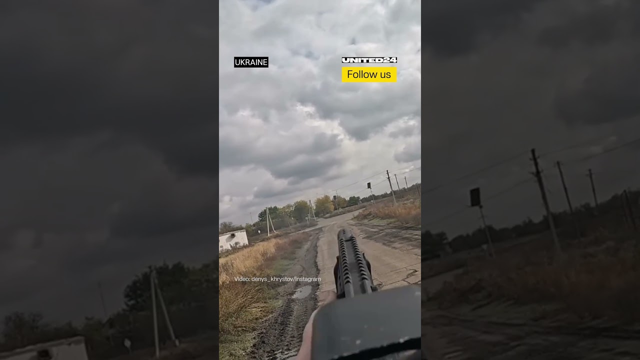 Ukrainian Soldier Shot Down Russian Drone With a Rifle #warinukraine