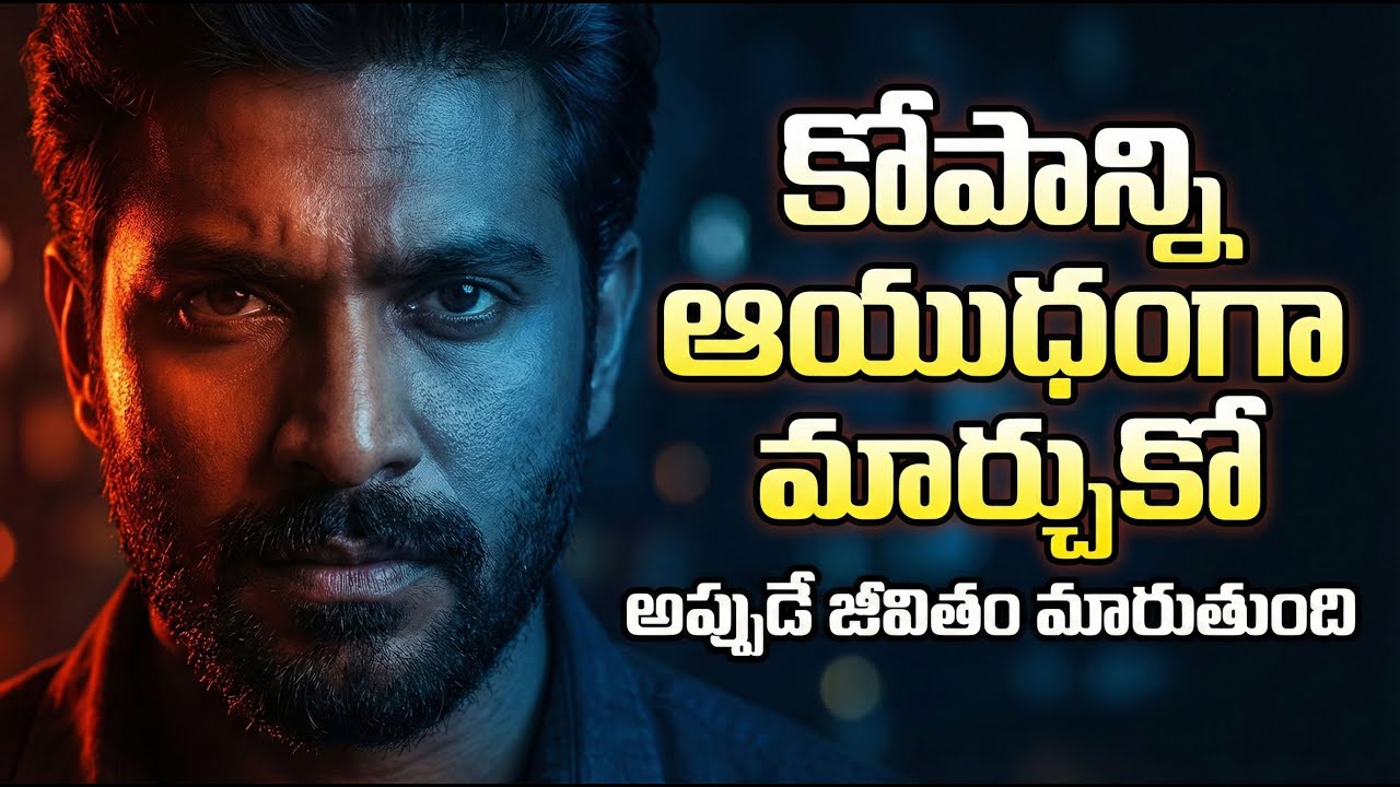 కోపాన్ని ఆయుధంగా మార్చుకున్నప్పుడు జీవితం మారుతుంది