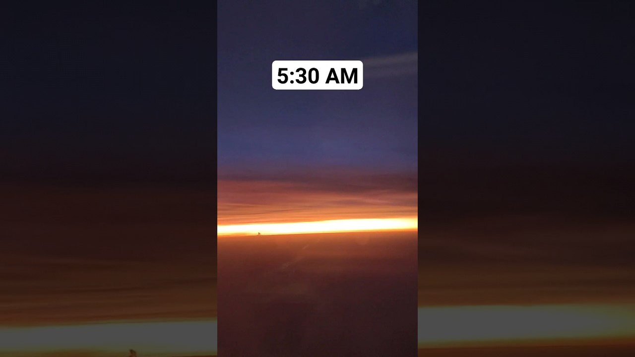 ❤Beautiful Sunrise From Flight