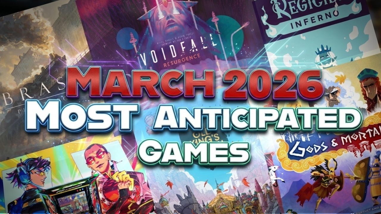 The Most Anticipated Board Games of March 2026