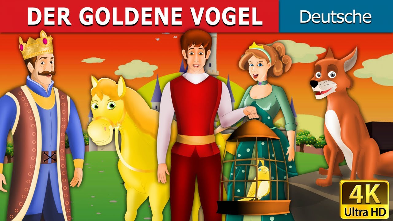 DER GOLDENE VOGEL | Golden Bird in German  | Märchen | Geschichte | @GermanFairyTales