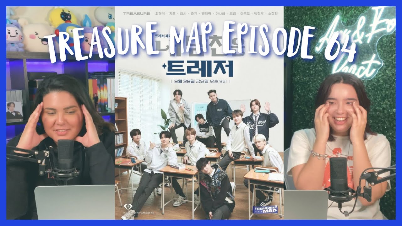 THE CRINGE! Reacting to [TREASURE MAP] EP.64 🎬 트레저 패러디극장 🎬 내 남친은 트레저 | Ams & Ev React
