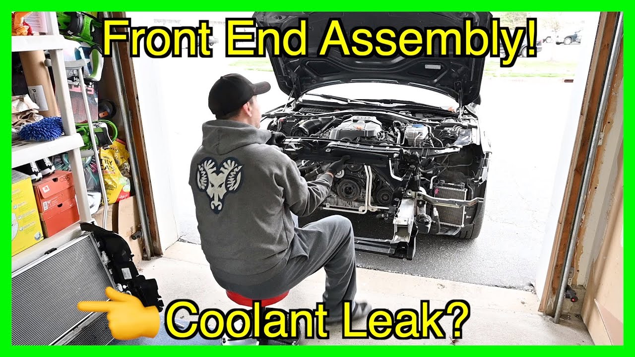 Rebuilding a Wrecked Audi A7 Part 7 (Radiator Support Assembly)
