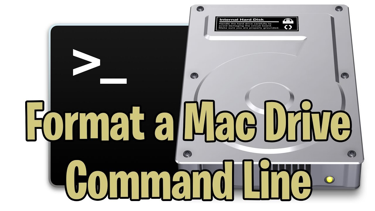 Как очистить или отформатировать жесткий диск Mac с помощью командной строки