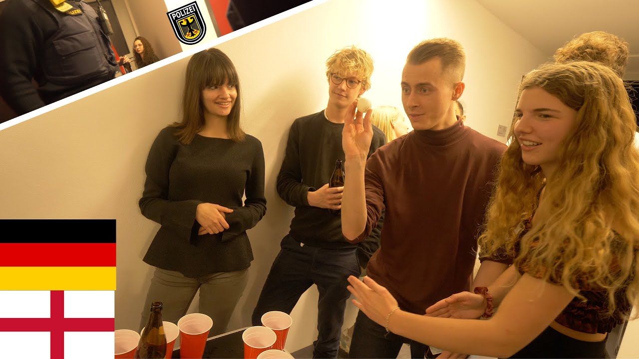Englishman party's with German Students! 🏴󠁧󠁢󠁥󠁮󠁧󠁿🇩🇪
