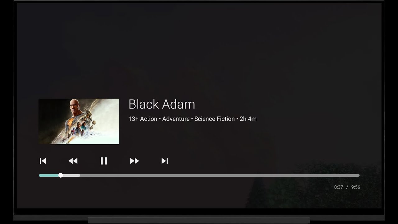 Android TV Video Player - Video Thumbnail
