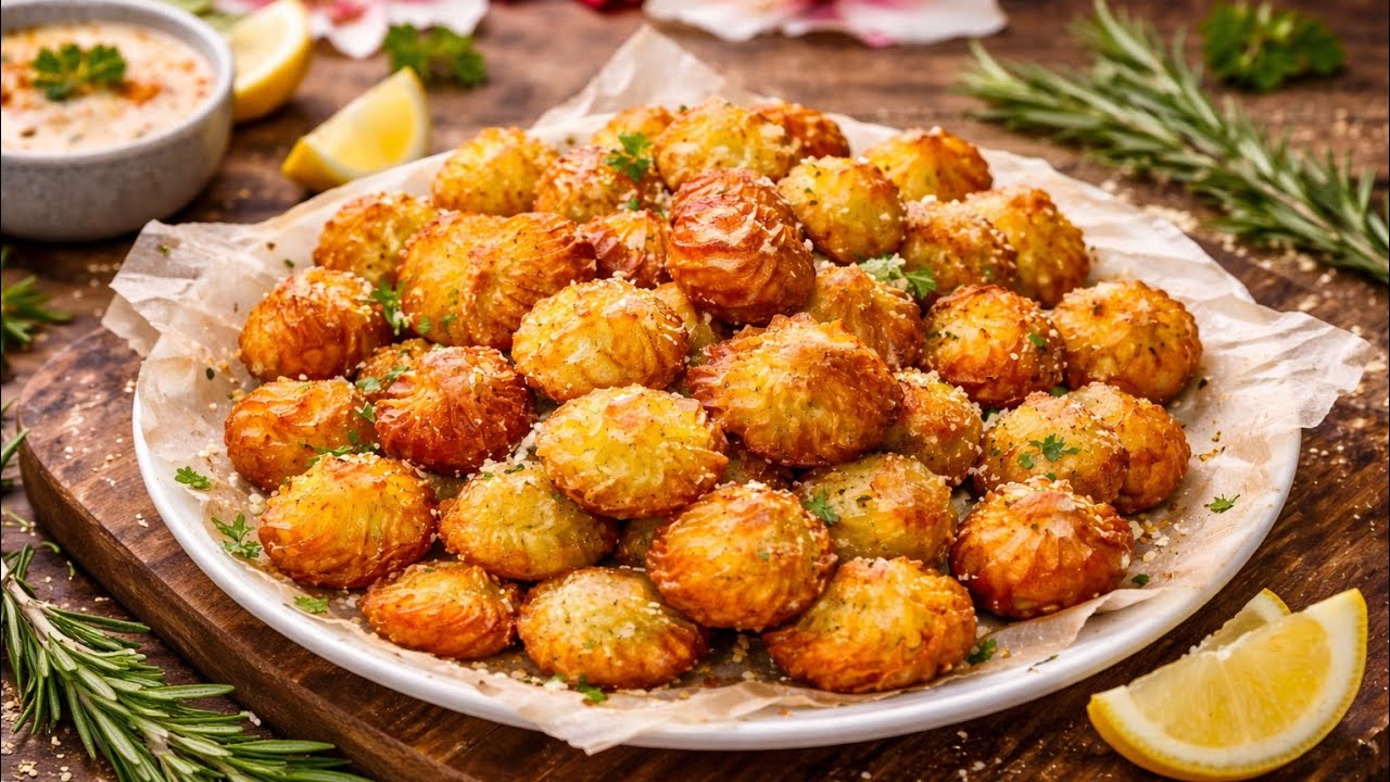 Just two potatoes/ a recipe that conquered the world/oh my God, so delicious!
