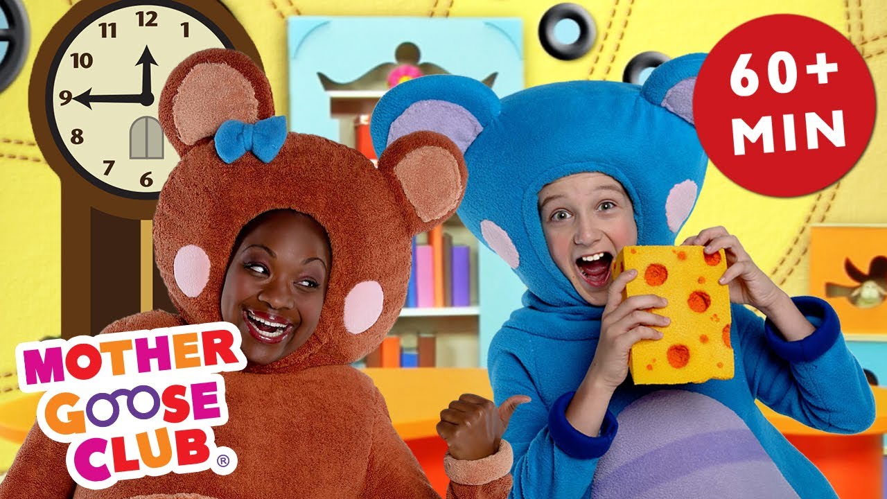 Hickory Dickory Dock Rocks + More | Mother Goose Club Nursery Rhymes
