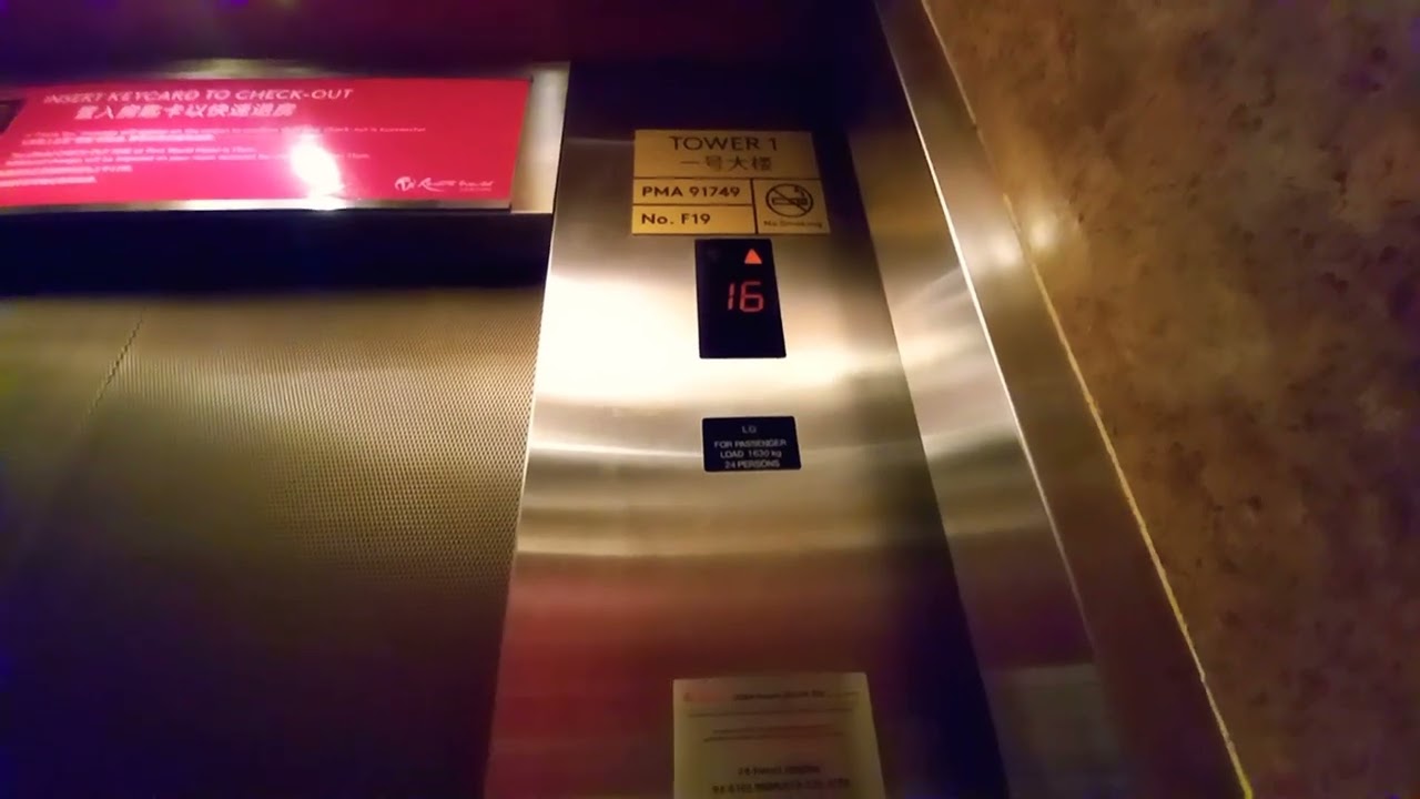 LG Elevator at First World Hotel Tower 1 (High-Rise).