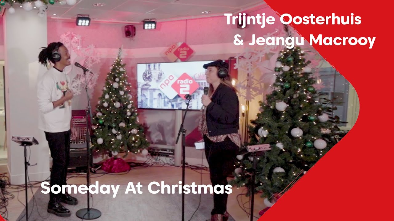 Trijntje Oosterhuis & Jeangu Macrooy - 'Someday At Christmas' live @ Jan-Willem Start Op
