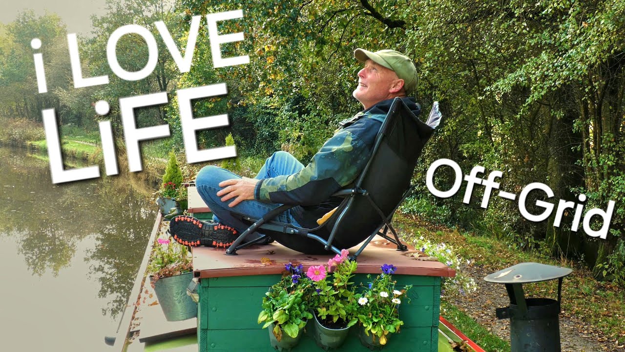 Off-Grid Life Living on a NARROWBOAT- inspired by nature - episode 97