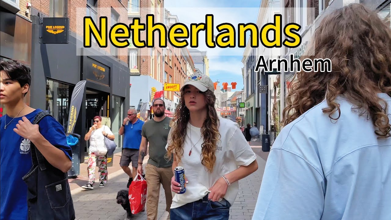 Netherlands, Walking Tour (4K) (HDR)  #travel
