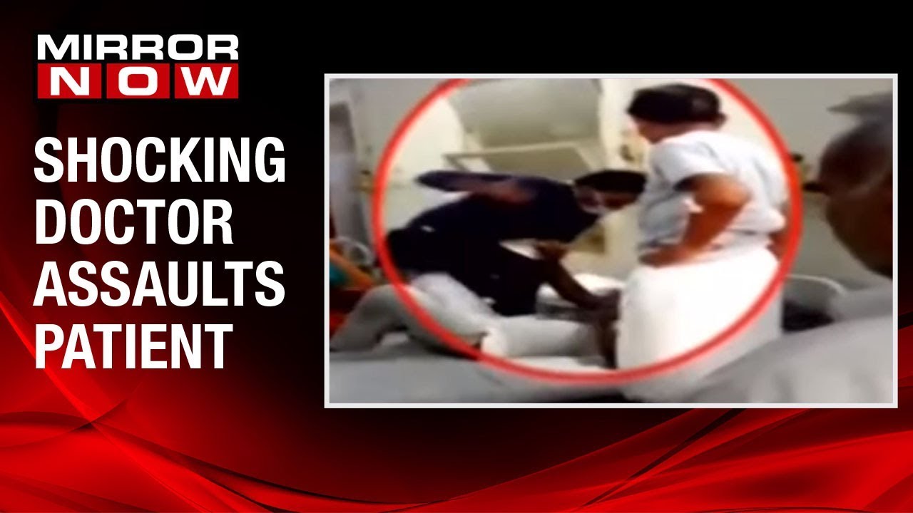 SHOCKING assault video from Rajasthan, Jaipur doctor thrashes patient