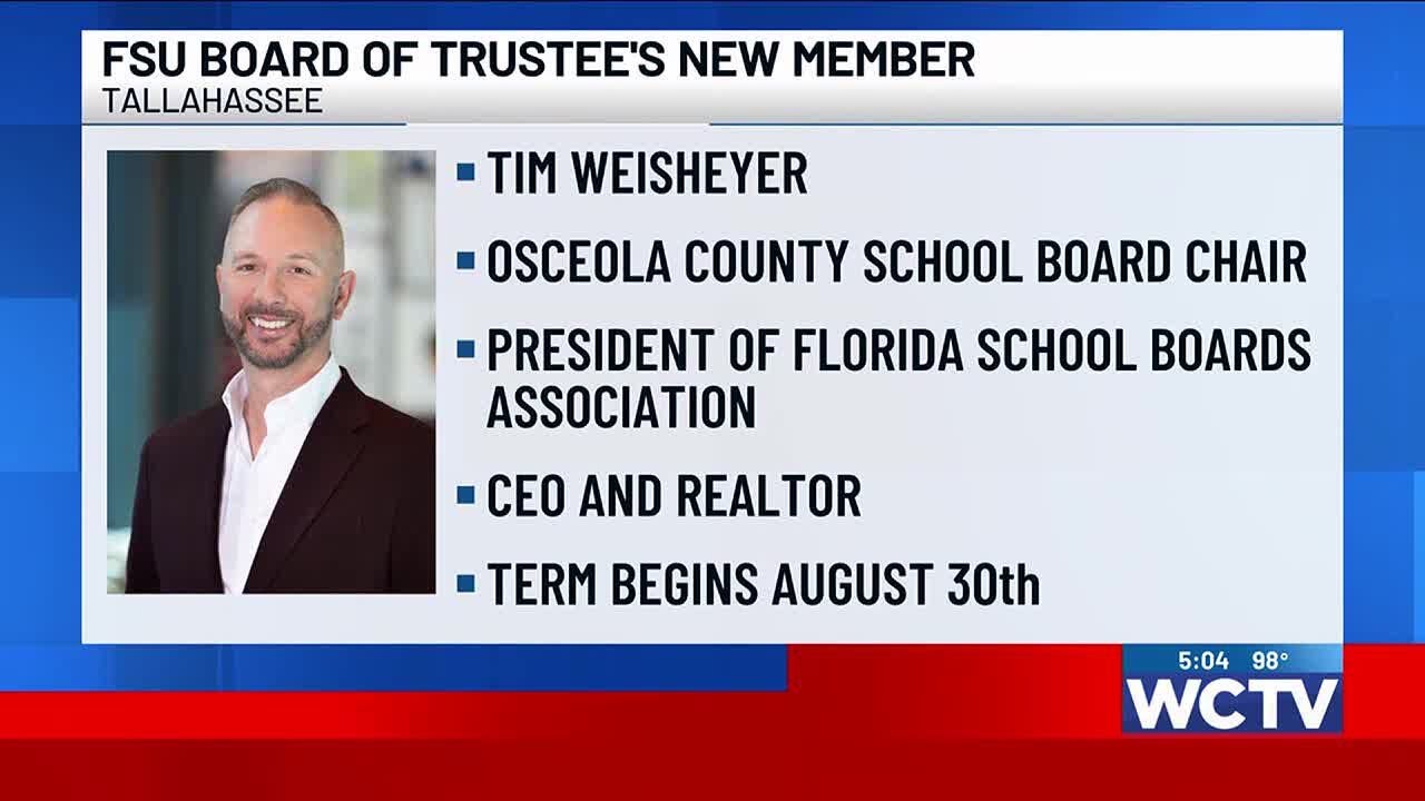Former Osceola County school board member appointed to FSU Board of Trustees