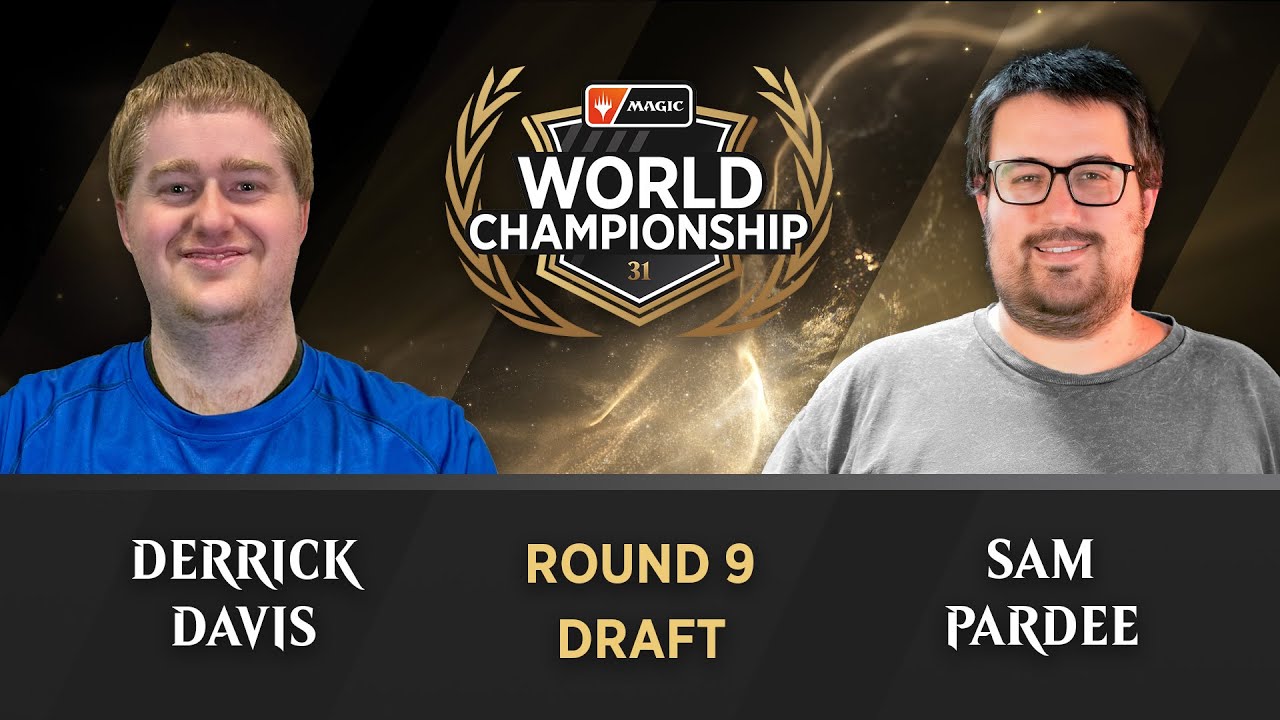 Round 9 | Derrick Davis vs. Sam Pardee | Draft | #MTGWorlds
