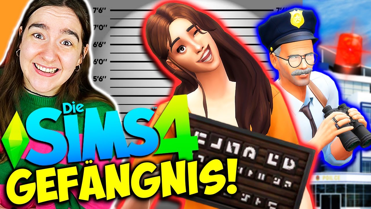 Sims 4 ABER was passiert, wenn man VERHAFTET wird?! Oh oh 😱😬 Nesmeralda