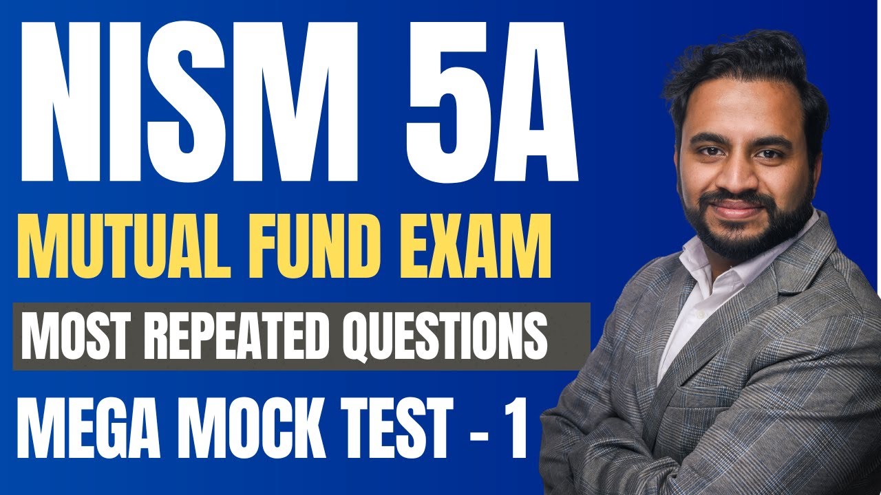 NISM Mutual Fund Exam - Mega Mock Test 1