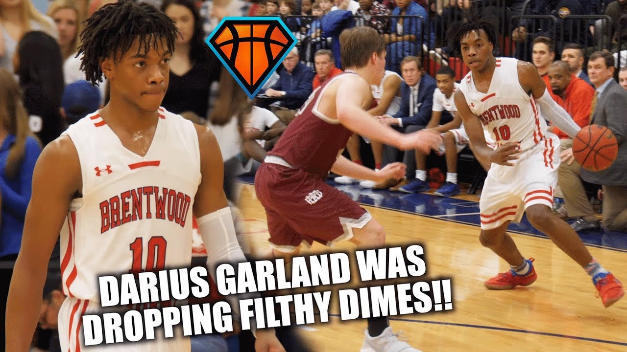 Darius Garland Was Dropping FILTHY DIMES & GETTING BUCKETS on Senior Night!! | McD's All-American