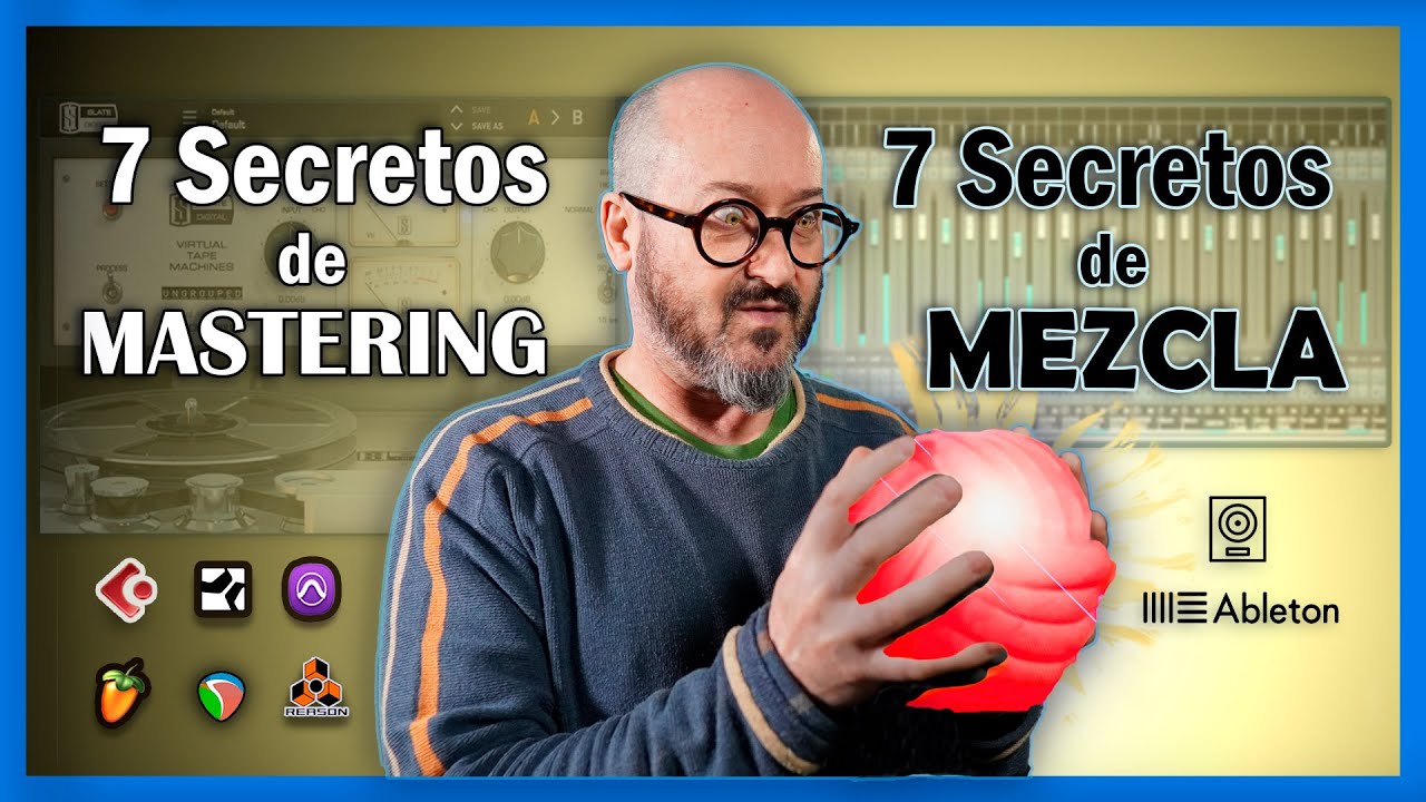 7 SECRETOS INCREÍBLES de MEZCLA y 7 de MASTERING