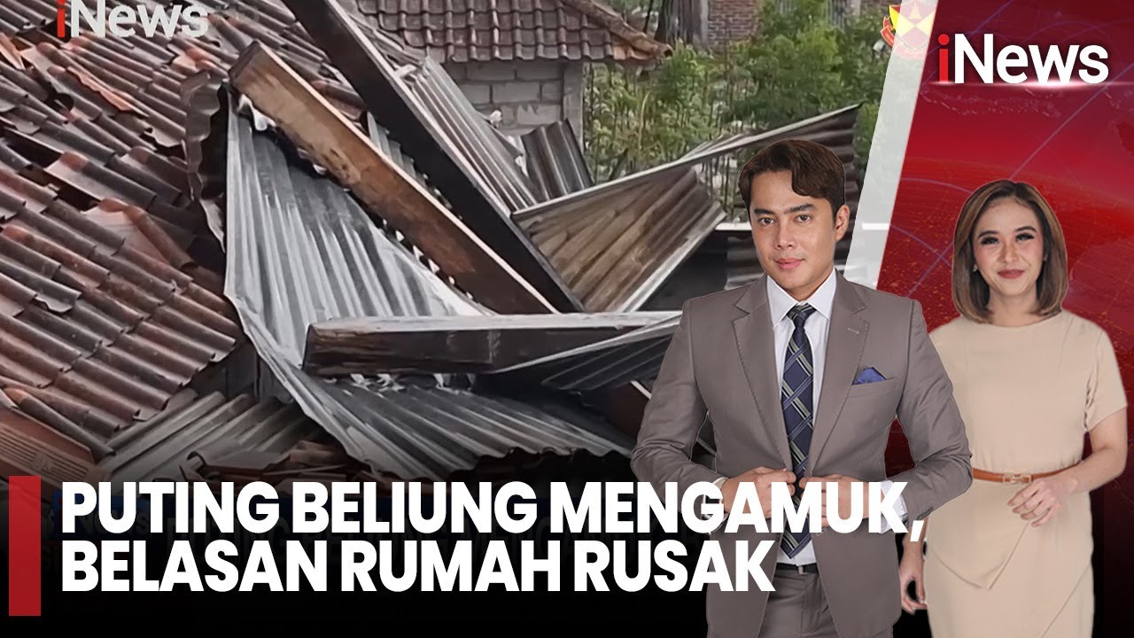 Puting Beliung Mengamuk di Temanggung, Belasan Rumah Rusak |iNews Siang (02/11)