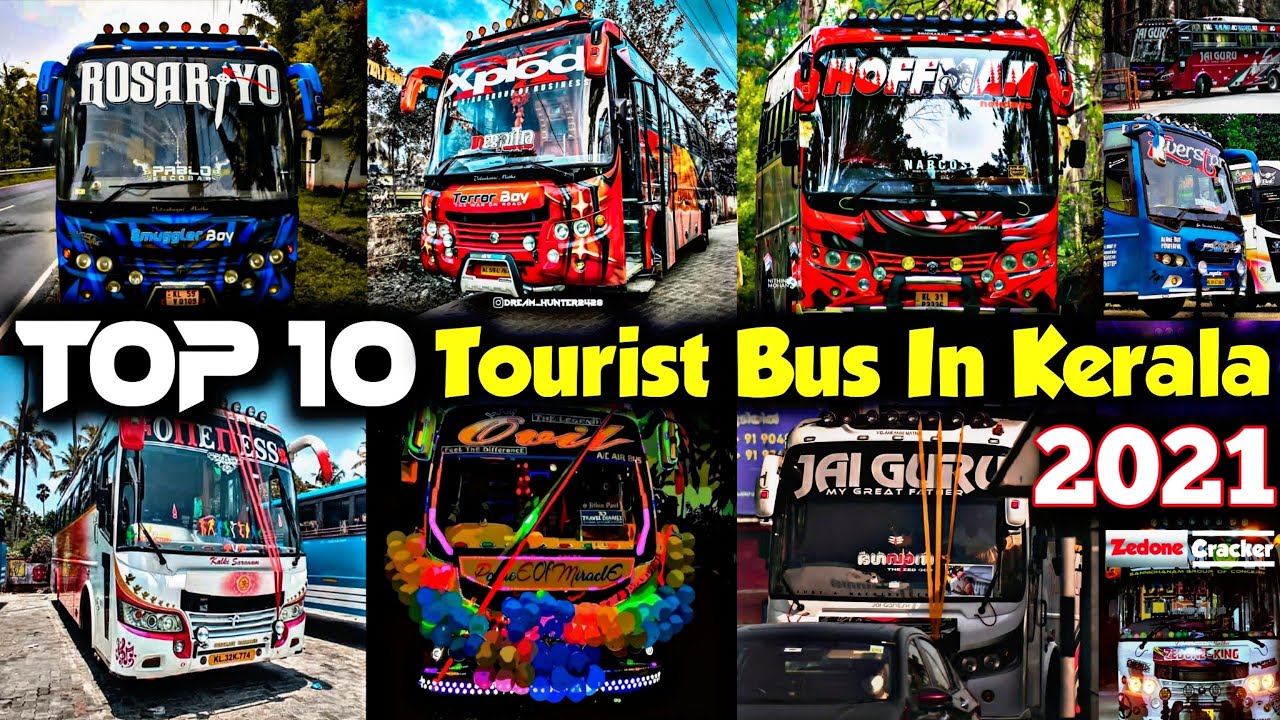 👿Top 10 Tourist Bus In Kerala || 2021 ||  Kerala Tourist Bus || Komban vs Oneness