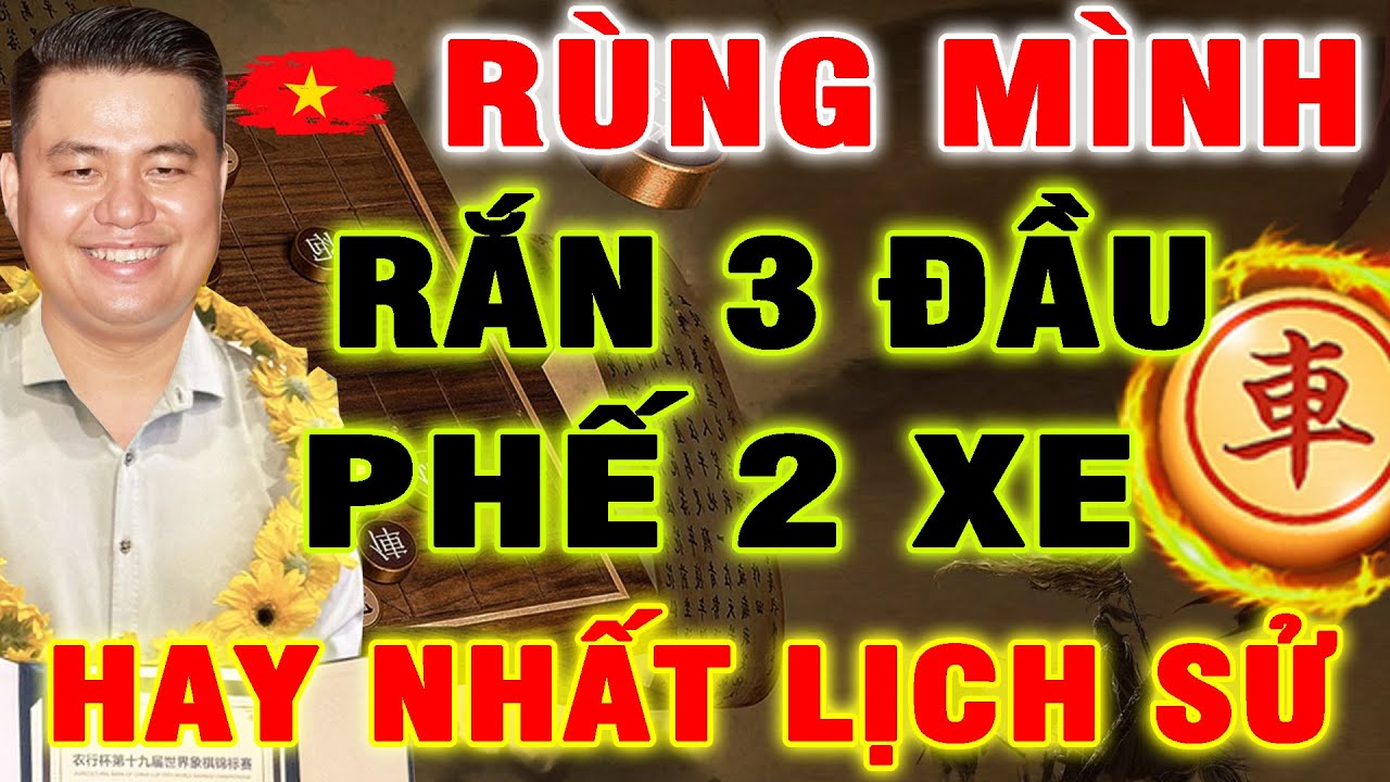RÙNG MÌNH Khai Cuộc RẮN 3 ĐẦU Phế 2 Xe Hay Nhất LỊCH SỬ