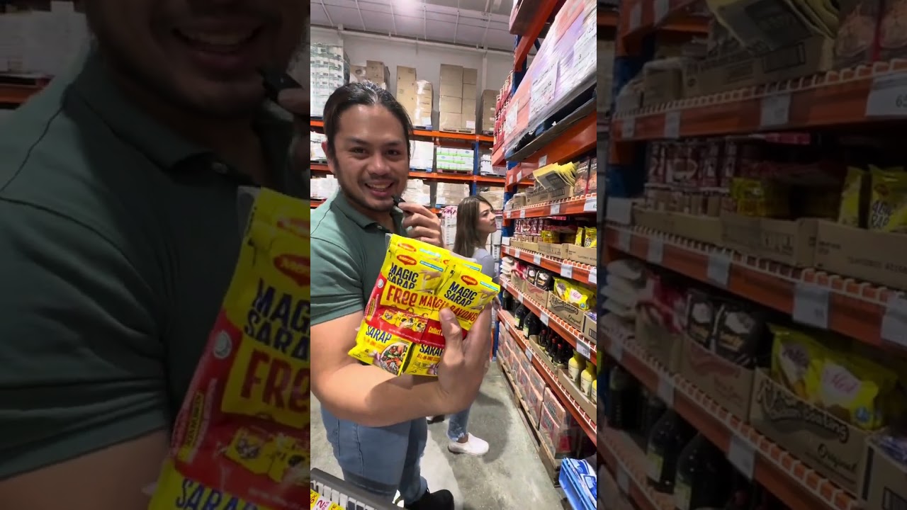 Tara grocery muna kasama ang pamilya.