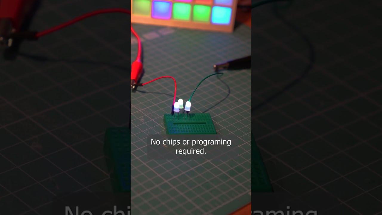 The simplest RGB LED