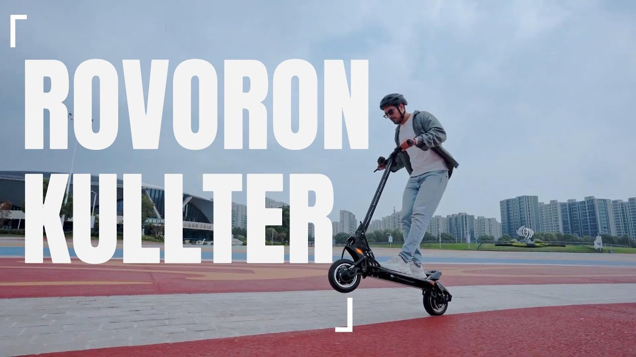 Rovoron Kullter electric scooter ride