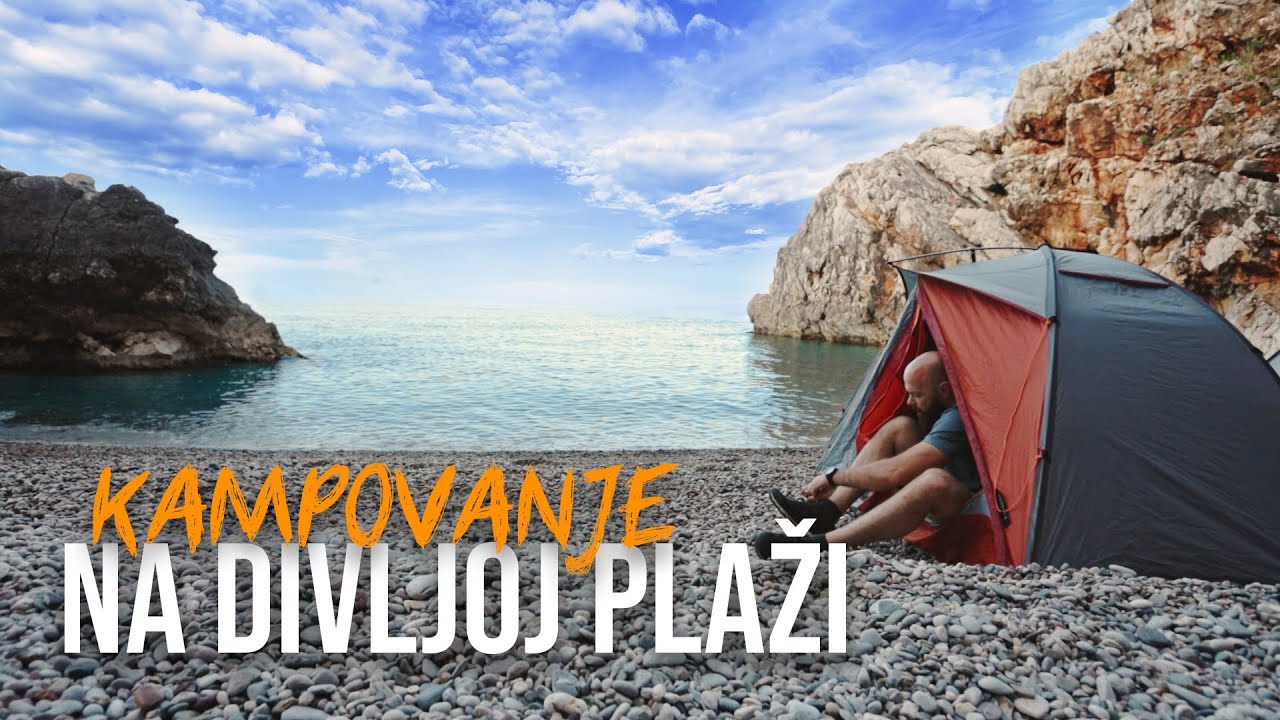 Spavao sam na plaži do koje NEMA PUTA | Ljuljaška kod vodopada | Izazovi avanturu