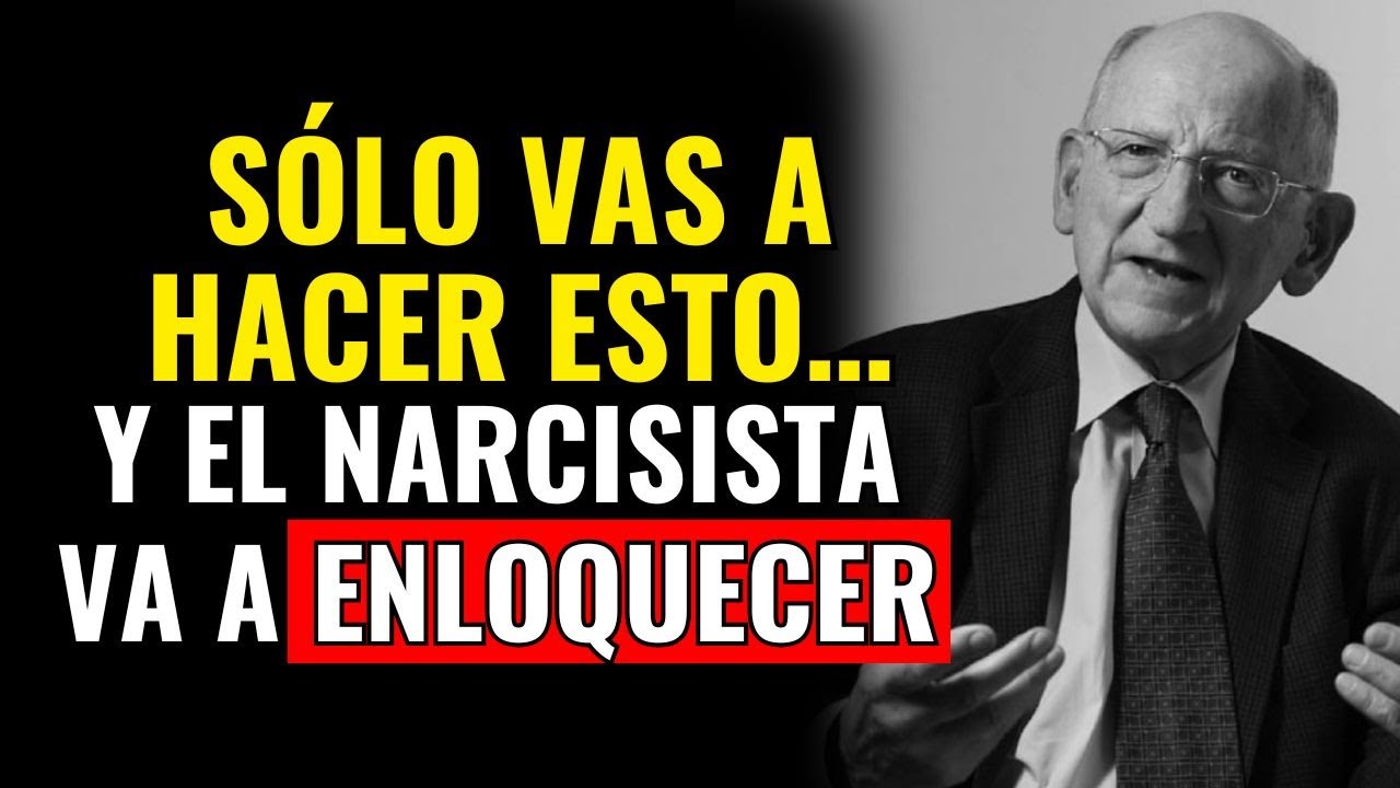Dr. Otto Kernberg reveló cómo acabar con la manipulación de un narcisista.