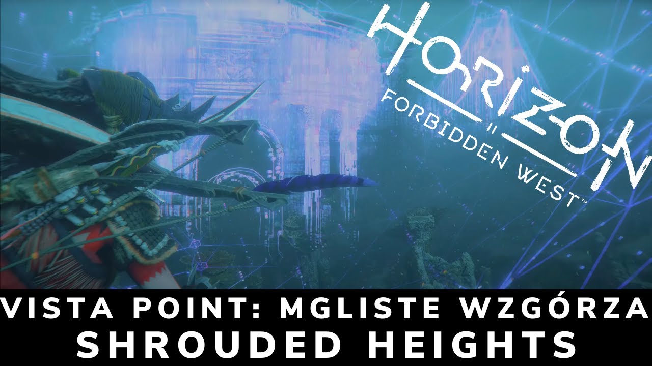 Horizon Forbidden West - Vista Point - Mgliste wzg&oacute;rza