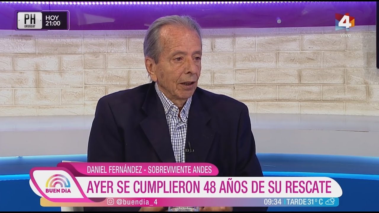 Buen Día  - Daniel Fernández Strauch se toma un café con Claudia