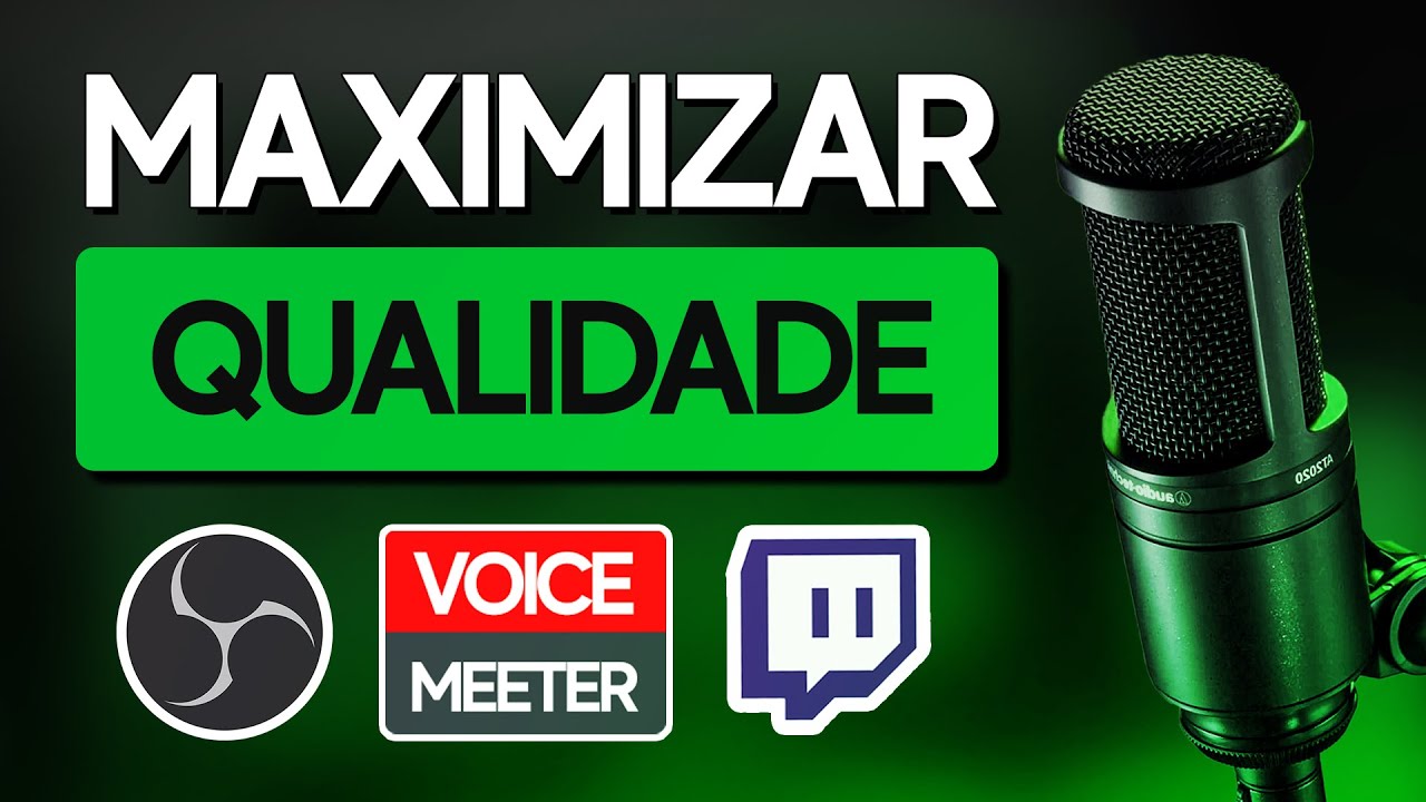 GUIA COMPLETO: MELHORAR O MICROFONE na LIVE I OBS Studio