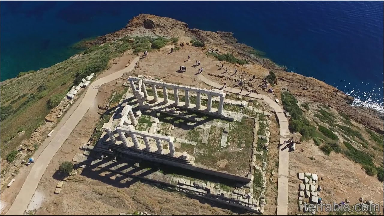 Poseidon's Temple at Cape Sounion, Greece's