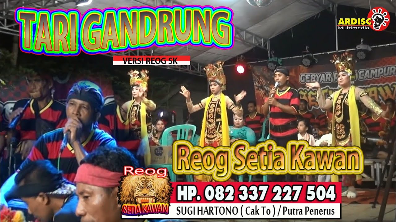 Tari Gandrung Reog Setia Kawan Hajatan KP.Sukardi Ds.Kakisemut Pdg Lmj
