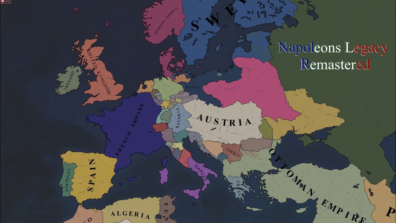 Napoleons Legacy Remake || Timelapse || Victoria 2