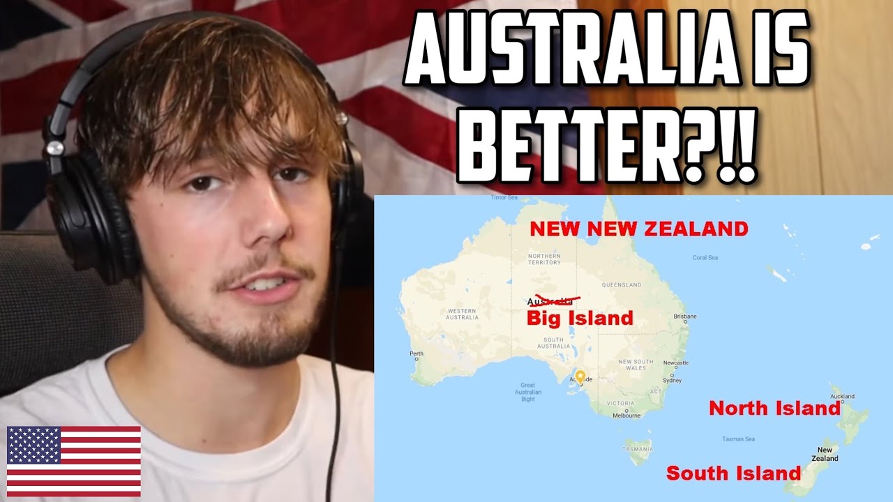 American Reacts to Australia and New Zealand Compared..