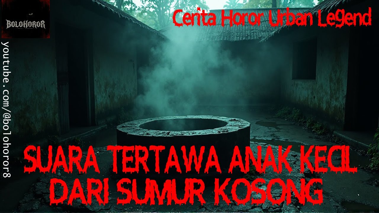 SUARA TERTAWA ANAK KECIL DARI SUMUR KOSONG | Cerita Horor Urban Legend #ceritahoror #horror