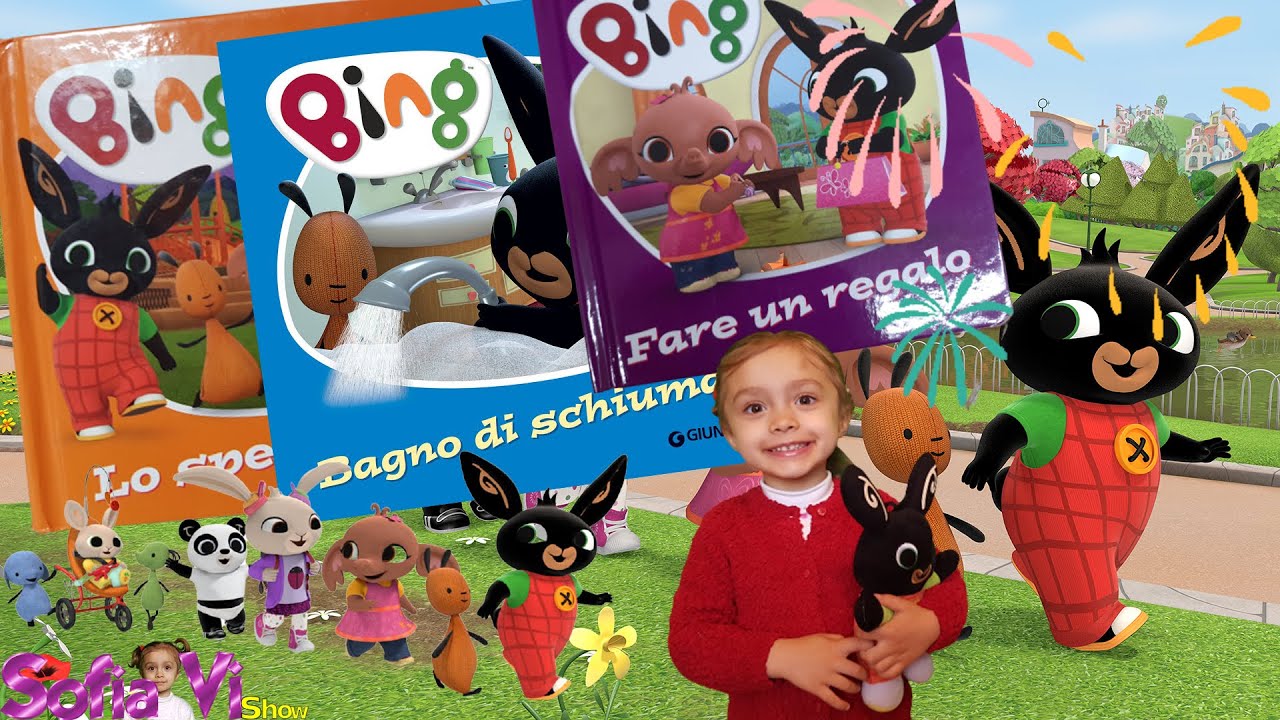 LE AVVENTURE DI BUNNY BING - Libri per bambini! Compilation#1  🎊😂🐇 SofiaVi Show LIBRI PER BAMBINI