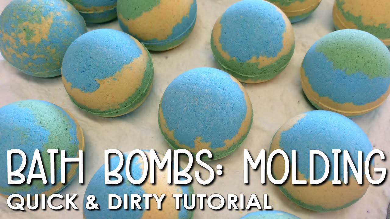 Quick & Dirty Tutorial - Bath Bomb Molding